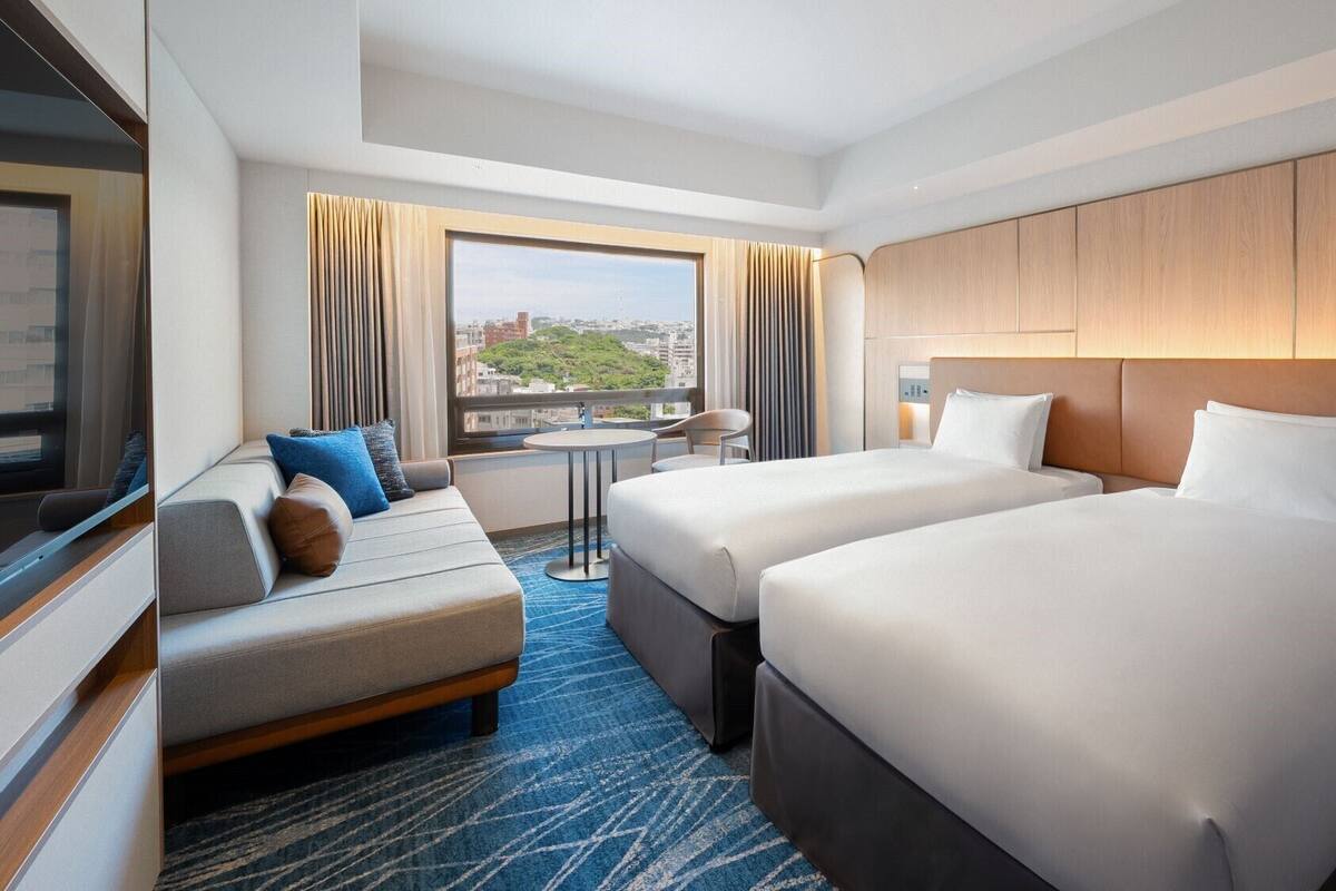In-room safe, blackout drapes, iron/ironing board (on request)