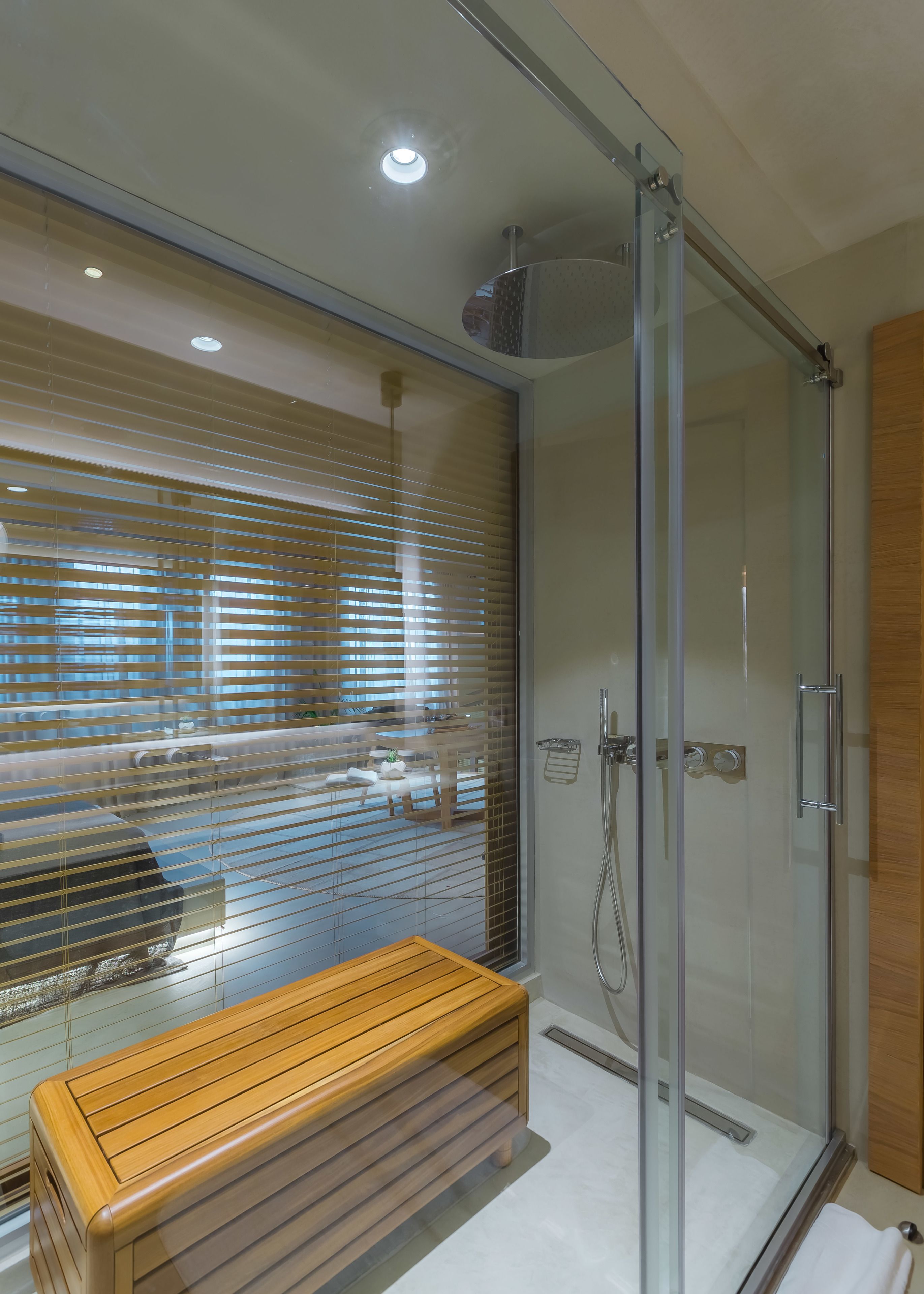 premium room, 1 double bed | bathroom | shower, free toiletries, hair dryer, bathrobes