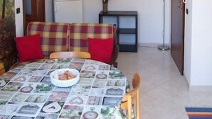 Apartment, 1 Bedroom | Living area | LCD TV - Painted House (Alghero)