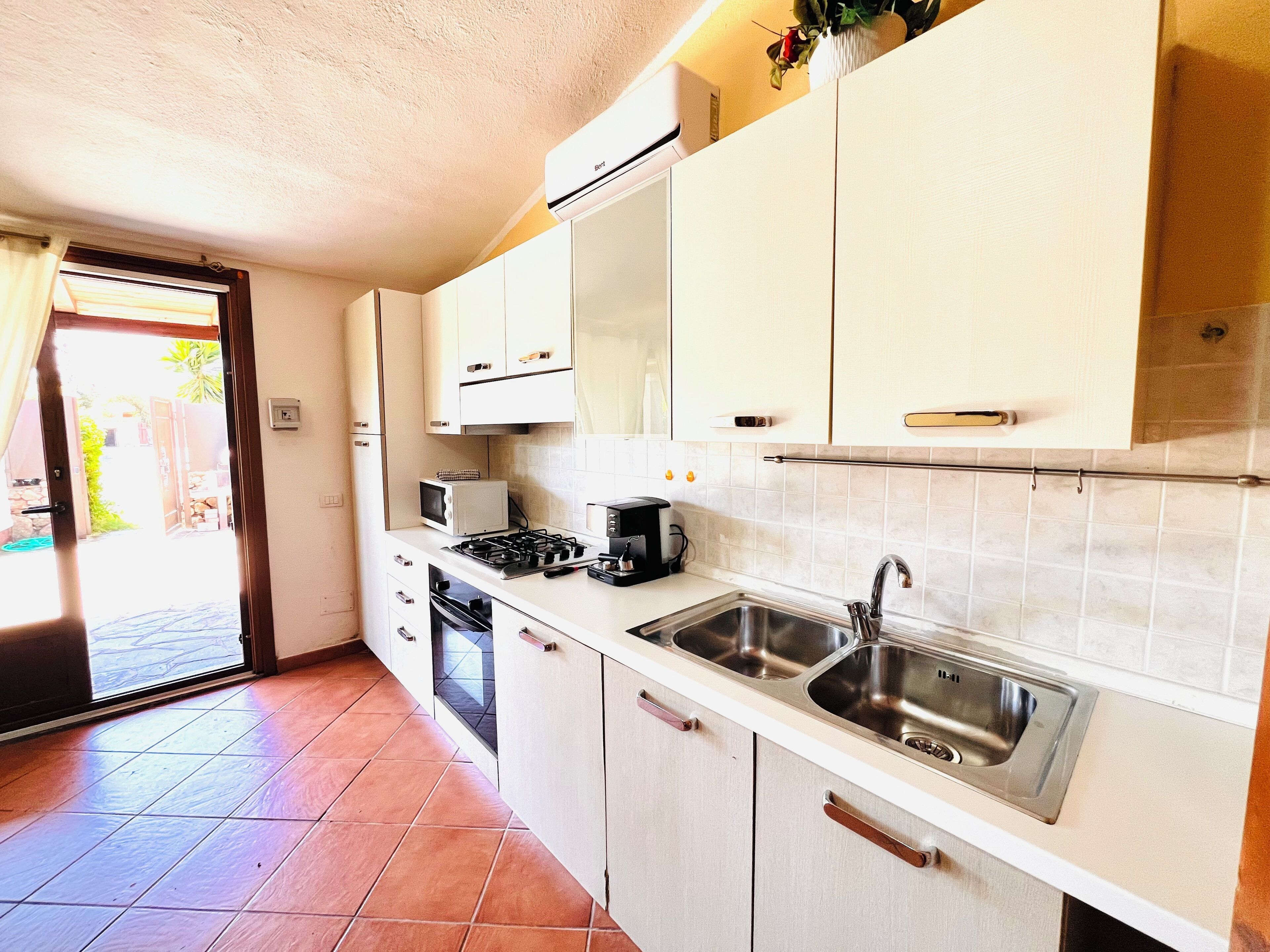 Apartamento, 2 habitaciones | Cocina básica privada | Frigorífico grande, microondas, horno y placa de cocina