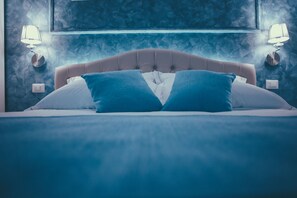 Superior-dobbeltværelse - 1 kingsize-seng - ikke-ryger - udsigt til have (Habana Sky Superior) | 1 soveværelse, italienske lagner fra Frette, premium-sengetøj, dundyner