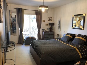 Comfort-Zimmer, Gartenblick