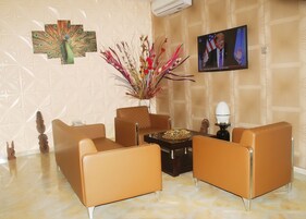 Sala de estar en el lobby