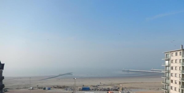 Vlak bij het strand