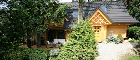 Design chalet, patio | Terras