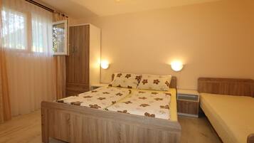 1 dormitorio, Internet, ropa de cama