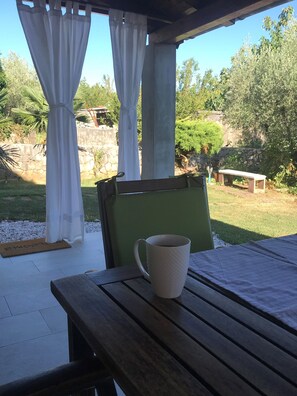 Outdoor dining - House Luni (39072-K1) - Silo - island Krk (Silo - island Krk)