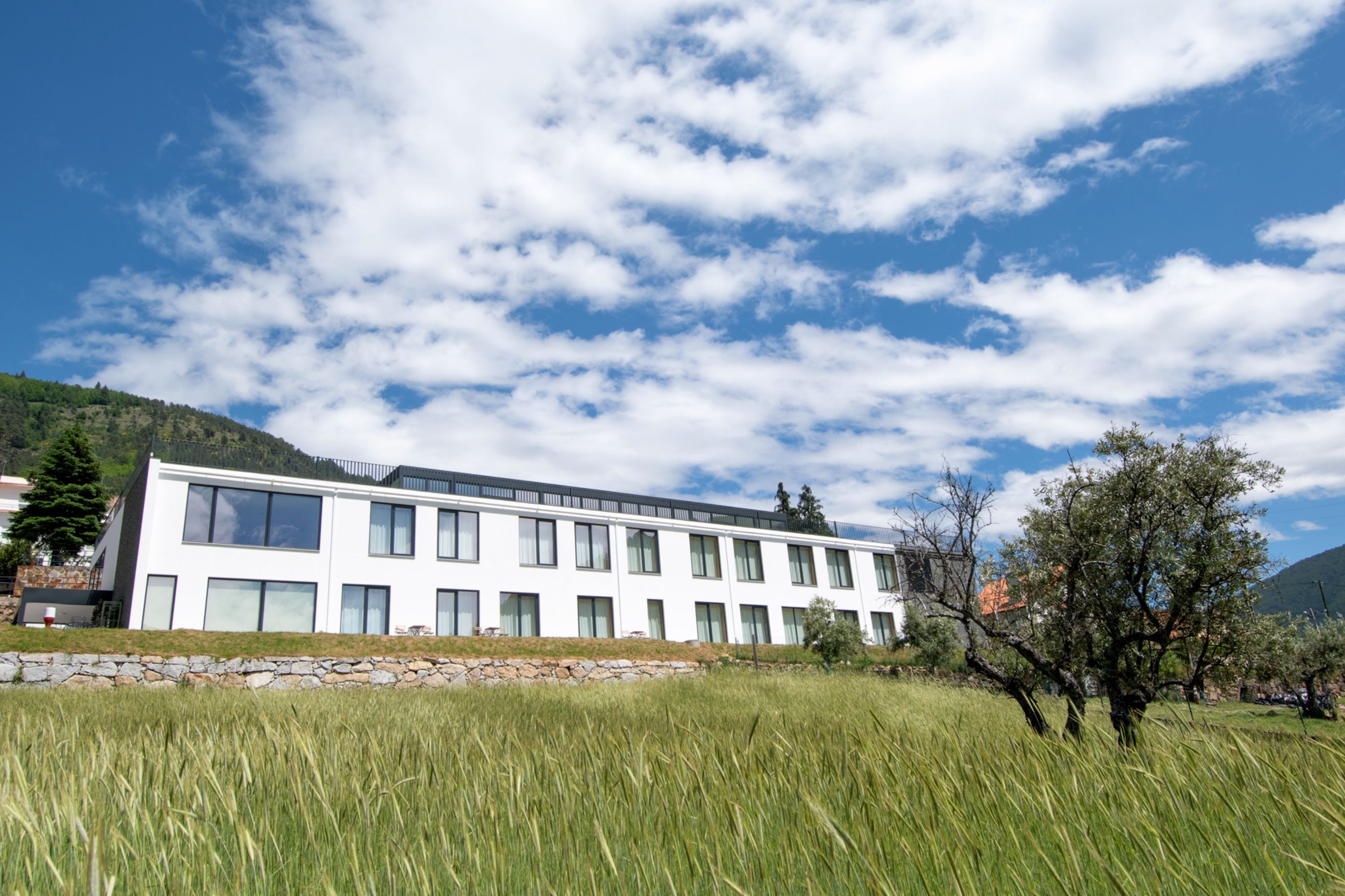 Voorkant van accommodatie