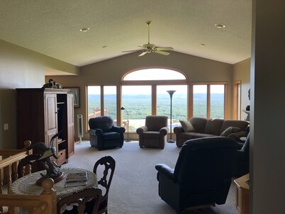 Gorgeous Home overlooking Chippewa and Mississippi Rivers.  