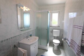 Dusche, Handtücher