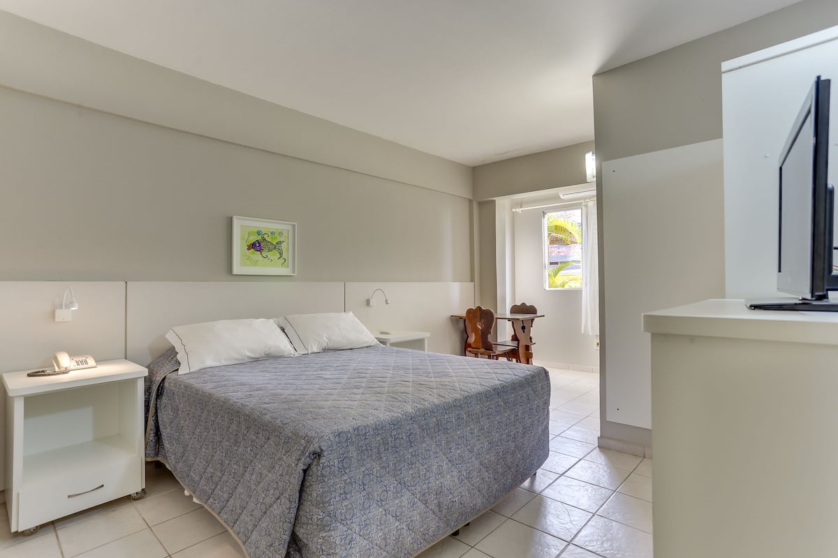 Basic Double Room, 1 Double Bed, Ground Floor | 1 bedroom, minibar, blackout drapes, free WiFi