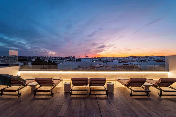 Rooftop terrace