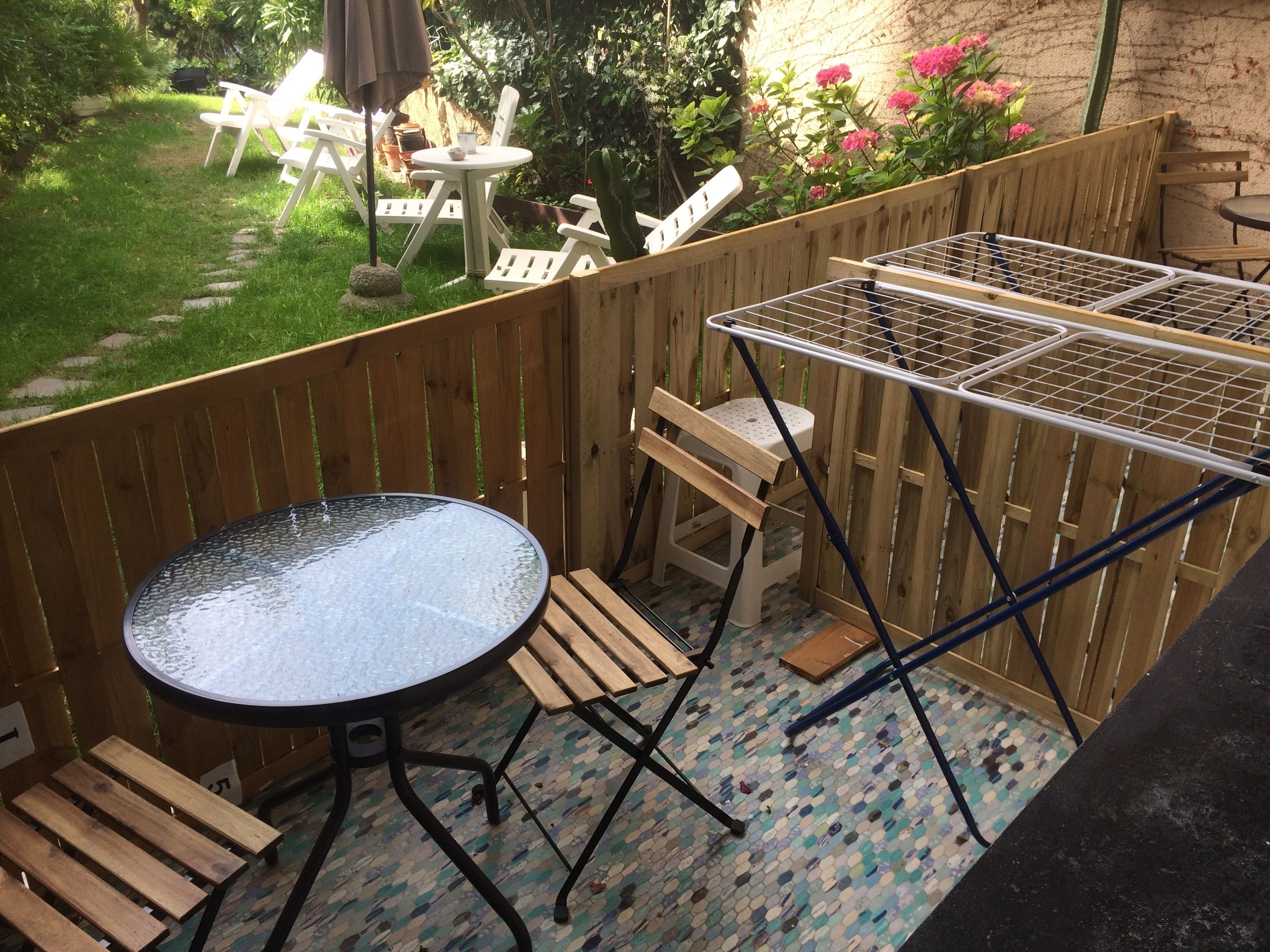 Camera tripla, al piano terra | Balcone