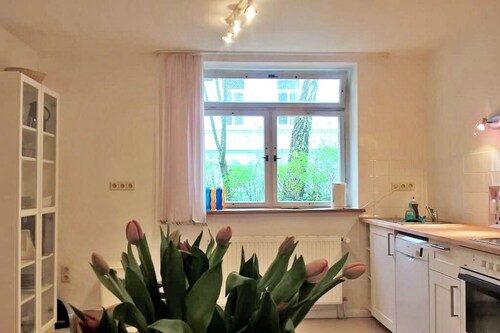 Centre proche appartement dans villa de ville historique