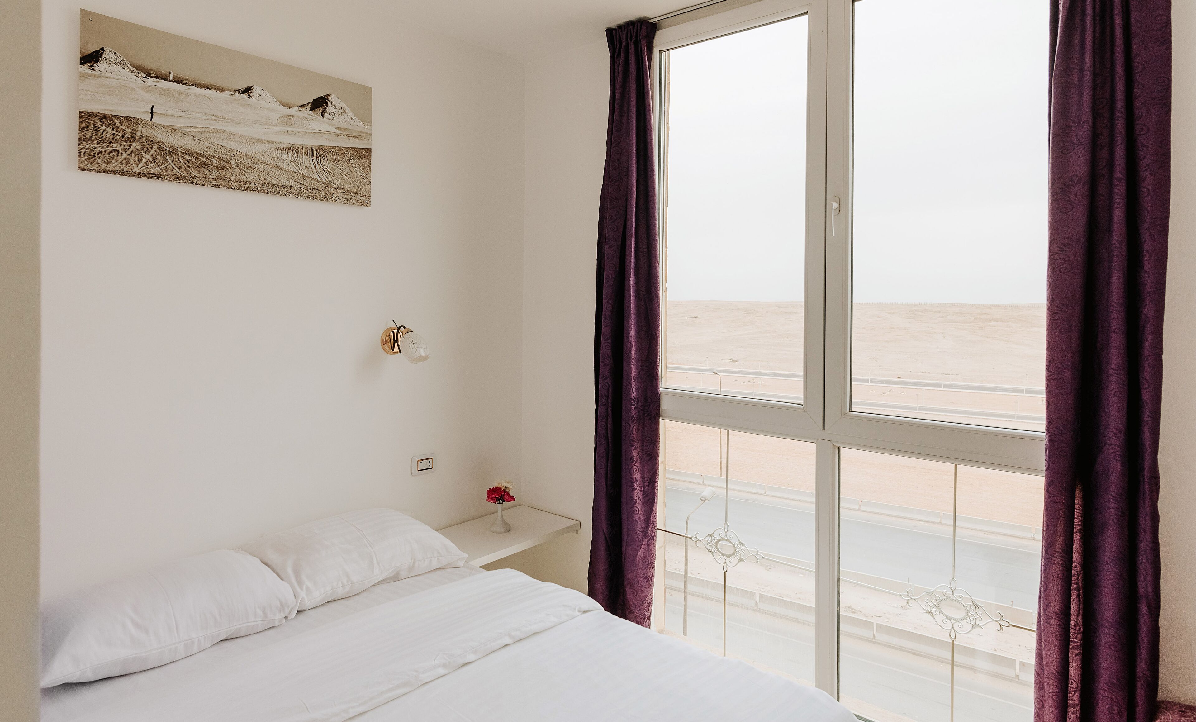 panoramic double room (double room with pyramids view) | 2 bedrooms, minibar, soundproofing, free wifi