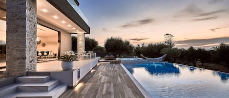 Piscine chauffée