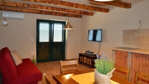 Apartamento grand, vista para o vale | Área de estar