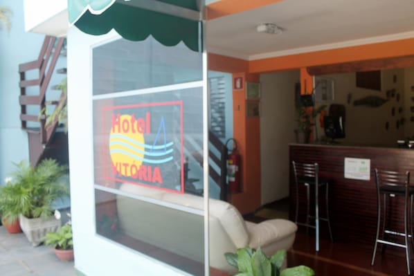 Entrée de l’hébergement