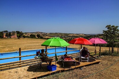 Detached, comfortable holiday home in the winegrowing area with a great panorama
