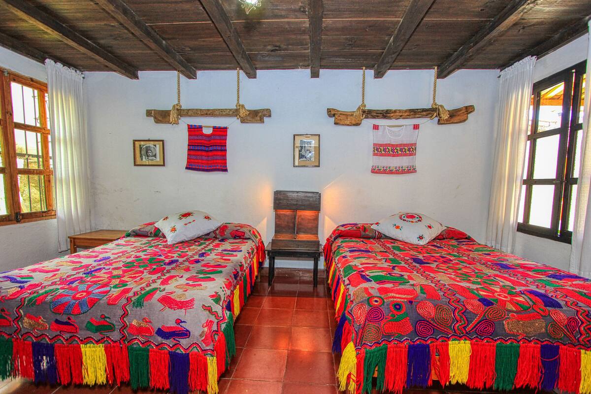 Standard Quadruple Room, 2 Double Beds | Free WiFi, bed sheets