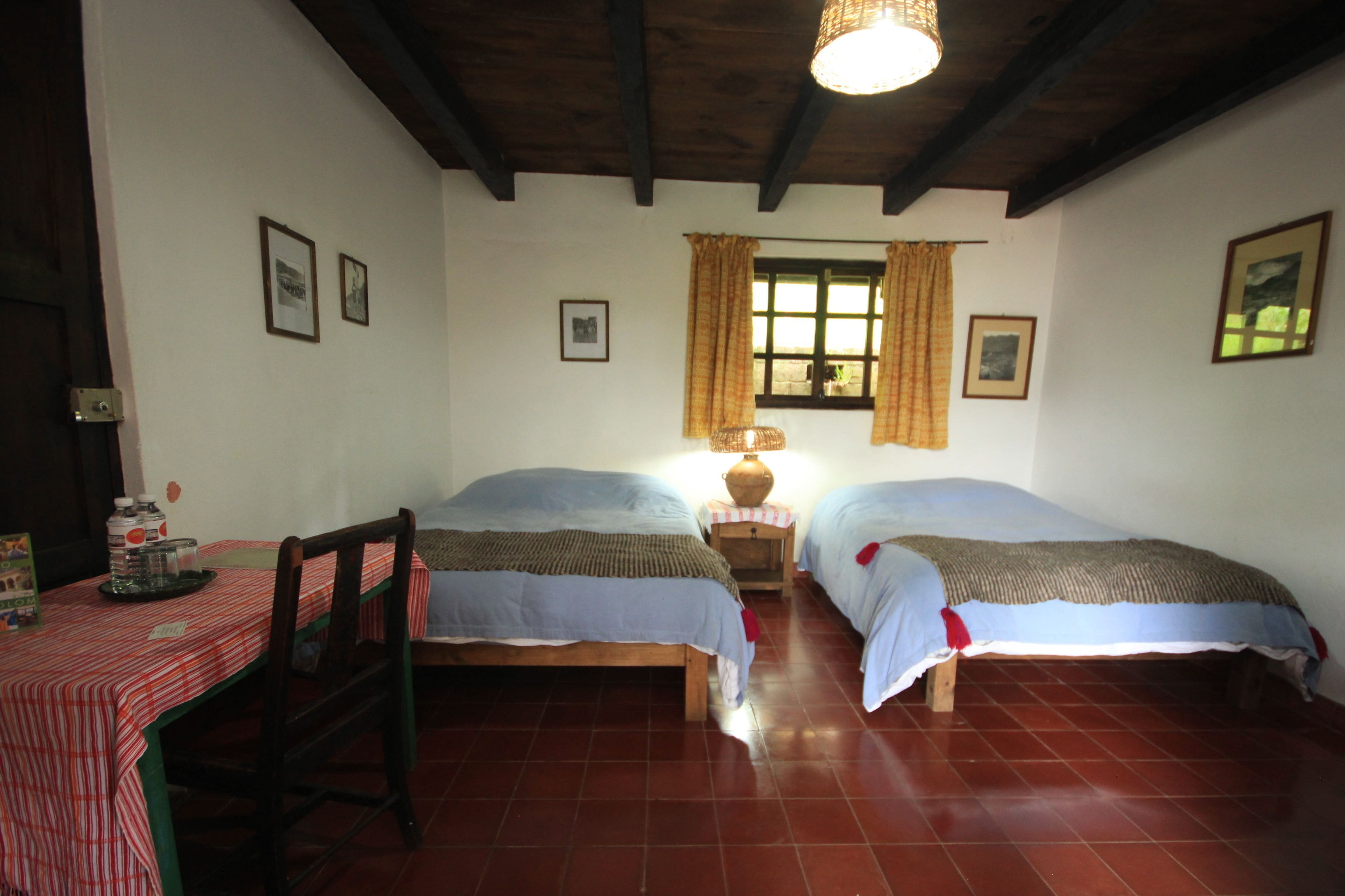 standard quadruple room, garden view | free wifi, bed sheets