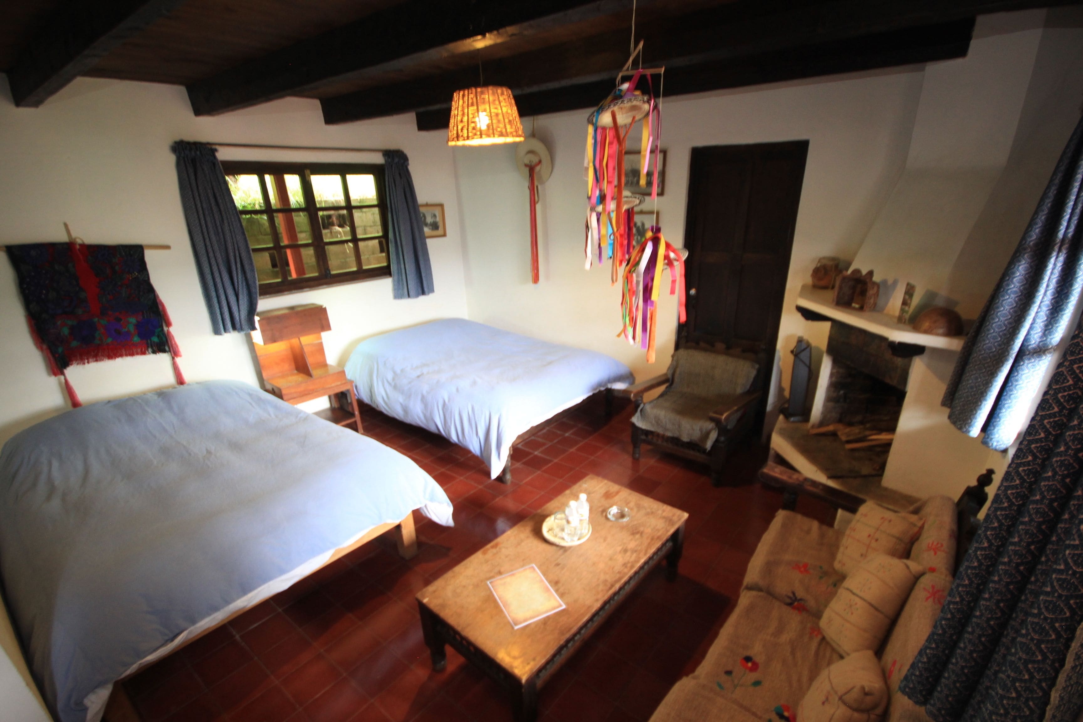 standard quadruple room, garden view | free wifi, bed sheets