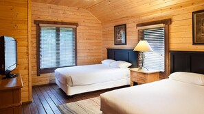 2 bedrooms, in-room safe, iron/ironing board, WiFi