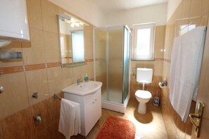Dusche, Handtücher