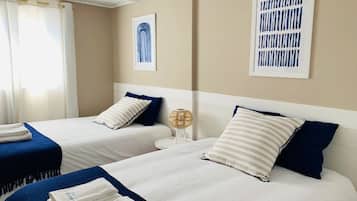 2 bedrooms, iron/ironing board, travel crib, WiFi