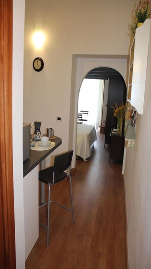 1 soverom, strykejern/-brett, reiseseng for barn og wi-fi (inkludert)