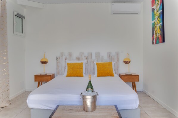 1 bedroom, in-room safe, iron/ironing board, free WiFi