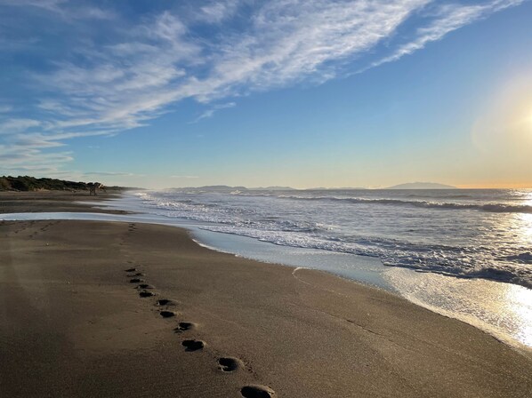 In Strandnähe, Liegestühle