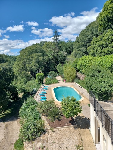 120 m2 gite with private pool in a Cévennes farmhouse in the heart of nature