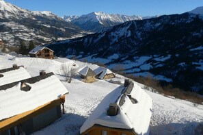 Exterior - 2nd floor, balcony, parking, tv, ski locker, 45m², Pra Loup (Uvernet-Fours)