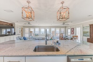 Interior - Gorgeous Beachfront Home! Panoramic Ocean Views. Private walkway to the beach. (Gulf Shores)