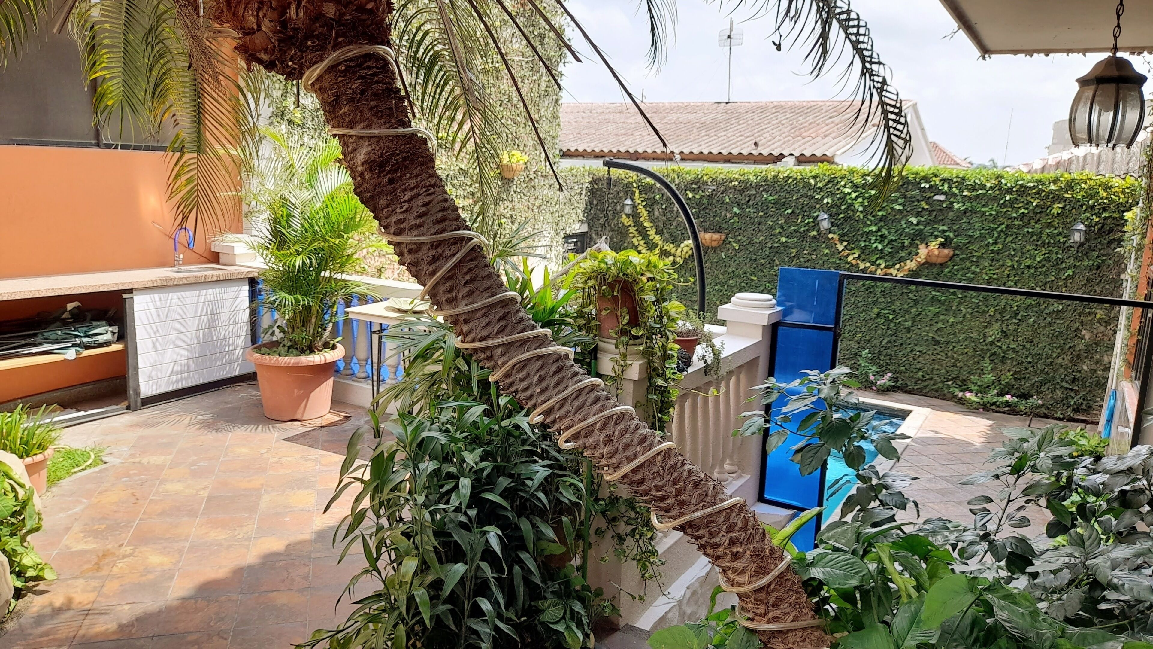 Enceinte de l’hébergement