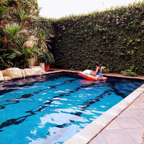 Piscina a l'aire lliure