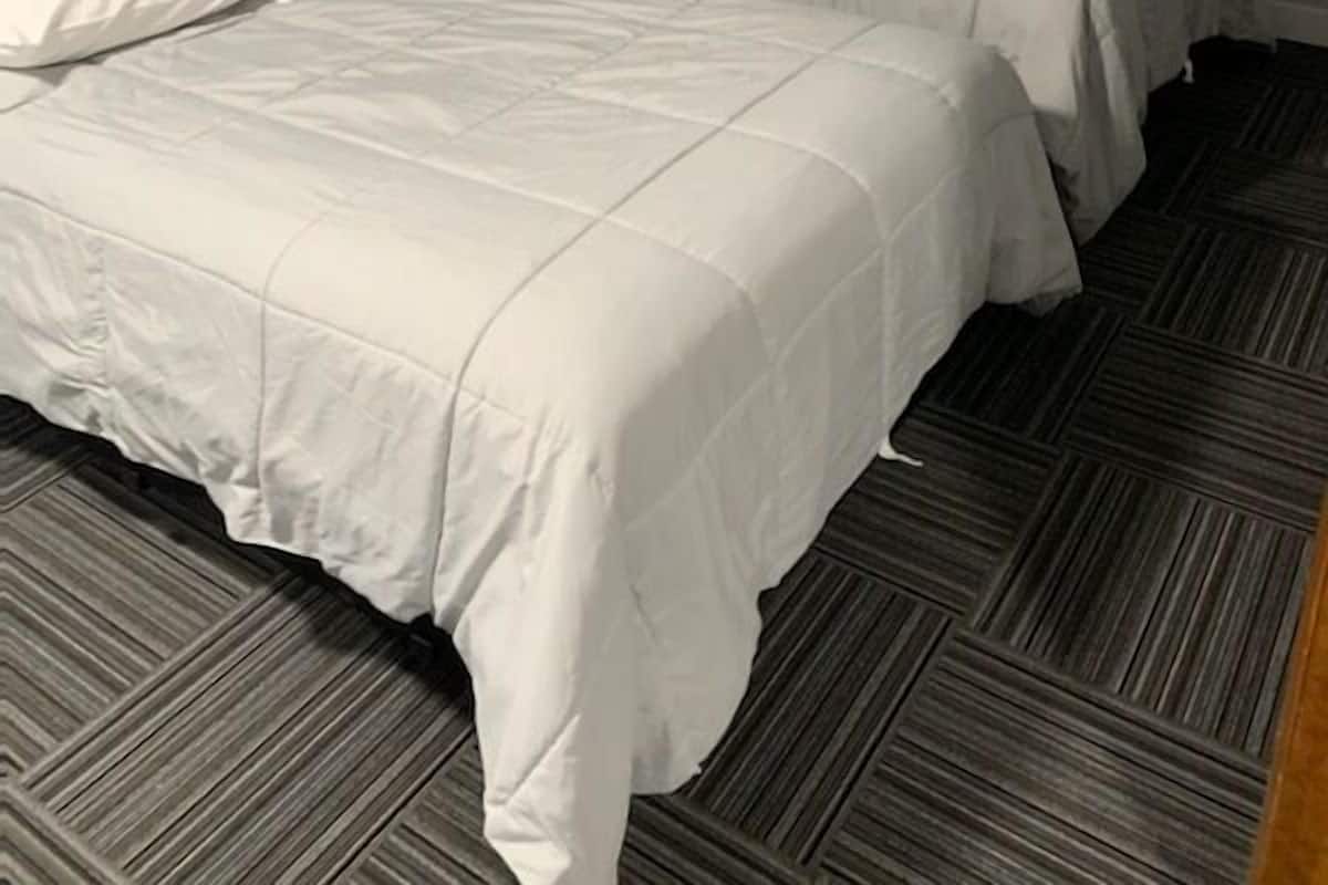 2 bedrooms, blackout curtains, free WiFi, bed sheets