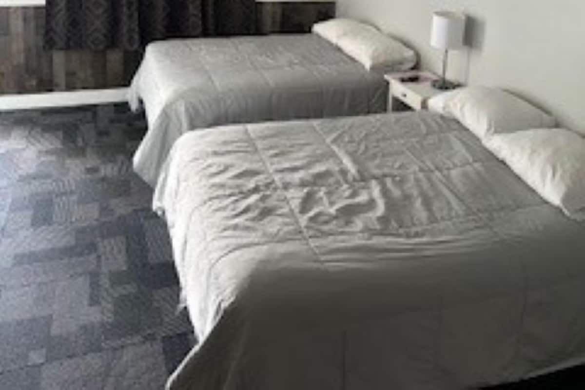 2 bedrooms, blackout curtains, free WiFi, bed sheets