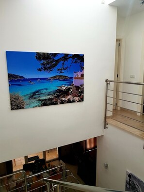 Interior - Luxurious villa near beach: swimming pool (heatable), whirlpool, high speed WiFi (Cala Murada)