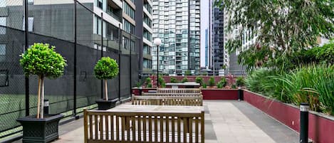 Aire de pique-nique/barbecue