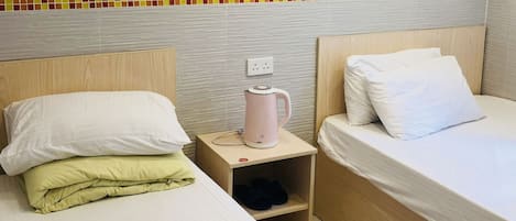 雙人房 | 免費 Wi-Fi、床單