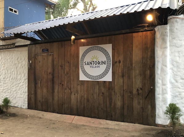 Fachada da propriedade