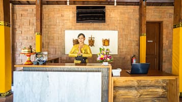 Sala de estar en el lobby