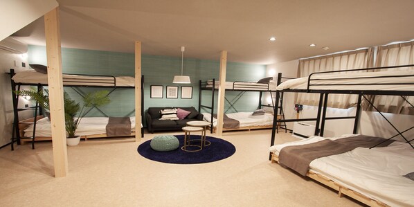 Habitació (A, NAKAJIMA park) | Mobiliari individual, escriptori i wifi gratuïta