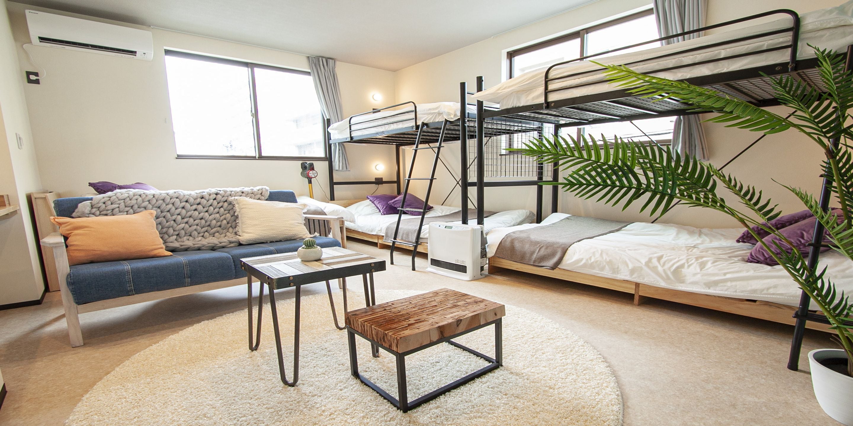 客房 (B, NAKAJIMA park) | 獨特裝修、書桌、免費 Wi-Fi