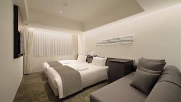 In-room safe, blackout curtains, free WiFi, bed sheets