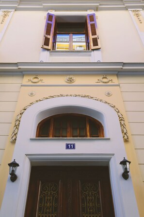 Detalhe da fachada