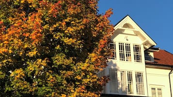 Fassade der Unterkunft