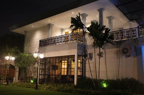 Front of property - evening/night - Rumah Kertajaya (Surabaya)